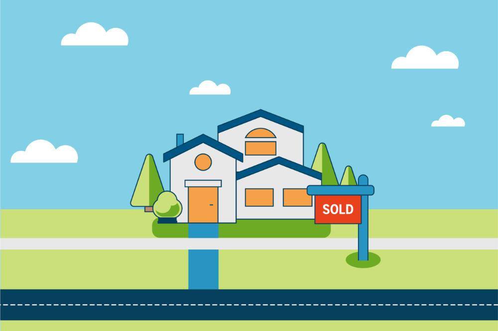 sold house diagram